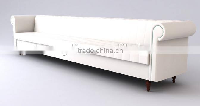 White KTV restaurant seating booth YK7074