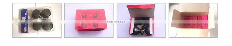 JKU50 Furniture Parts PU Cover Plastic Furniture Glides