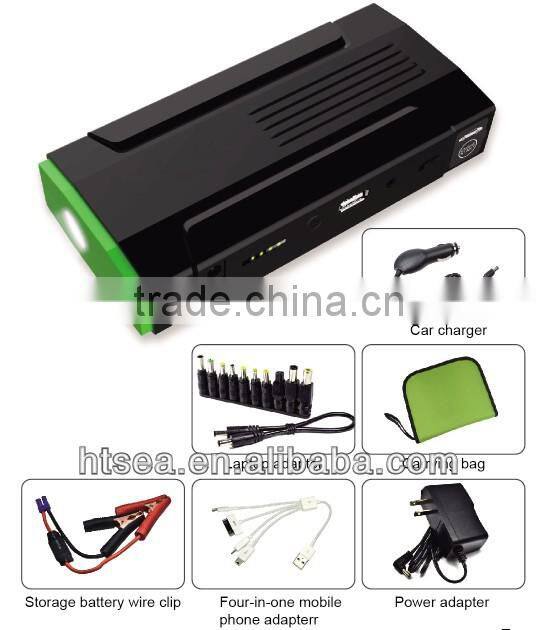 best selling factoy supply 12v 12000mah emergency power bank mini car jump starter