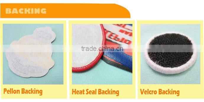 Vivid Felt Ground Hand Made Embroidery Fabric Label Badge