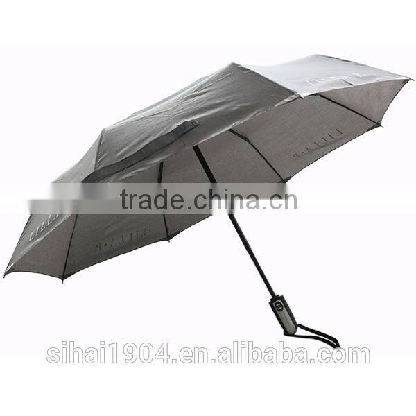 Auto folding printing umbrella with simple logo