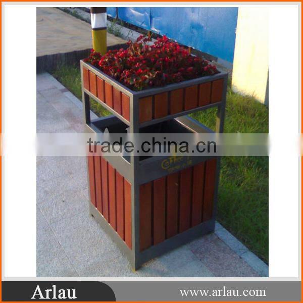 (BW40)Arlau distinctivel outdoor wooden trash bin