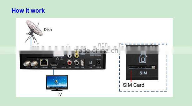 hot product GPRS satellite receiver SPEED HD S1 HD receiver (factory price)