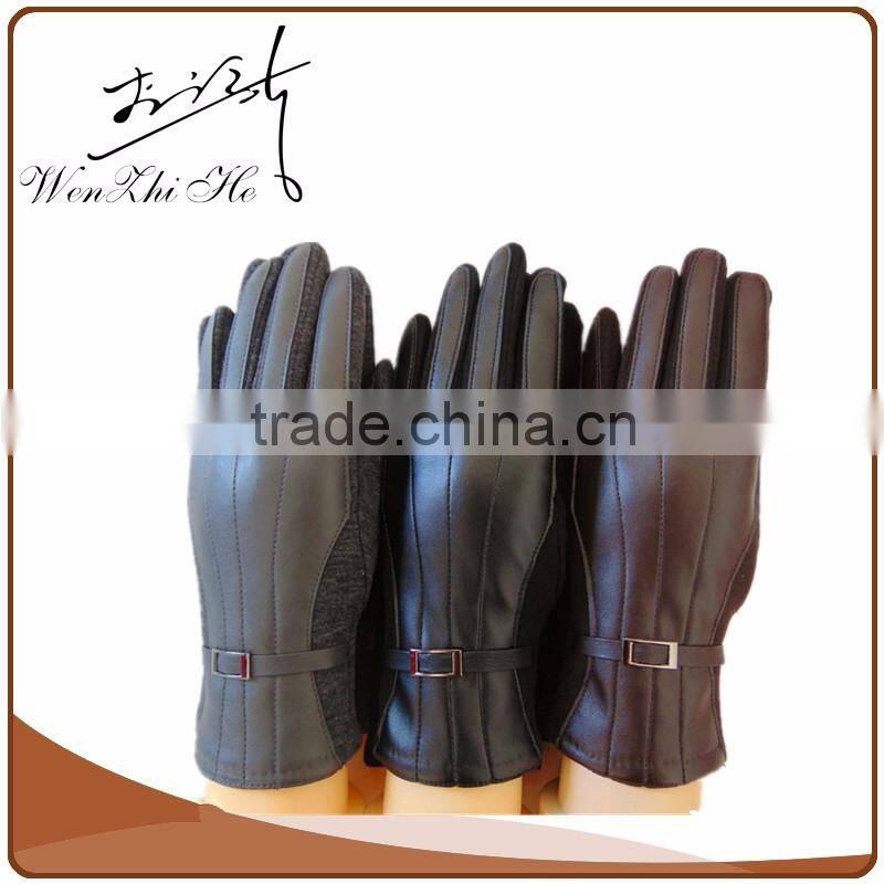 Cold Weather Latex Long Nude Lady Leather Gloves