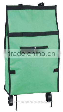Portable Folding Shopping Bag With Wheels
