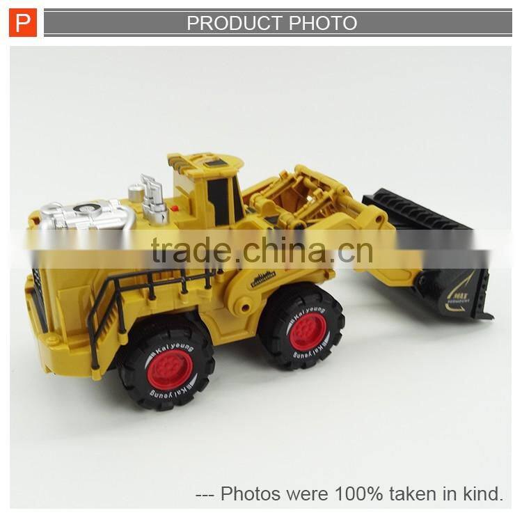 Kids car 4channels radio control toy rc construction truck
