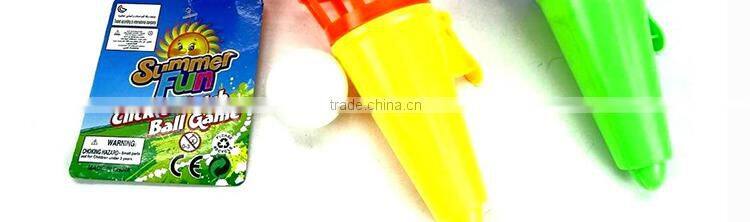 Hot selling kids plastic throw and catch ball game toy set