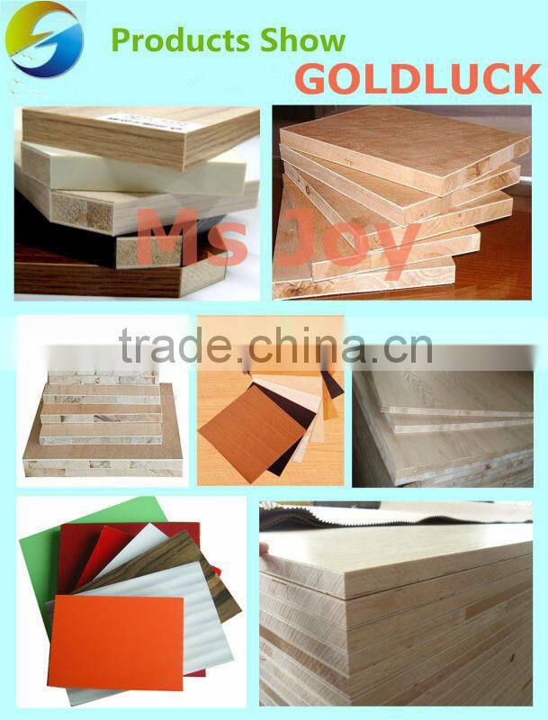 Raw and Melamine Blockboard for Furniture and Door Panel (Blockboard)