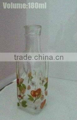 180ml glass oil bottle,oil dispenser