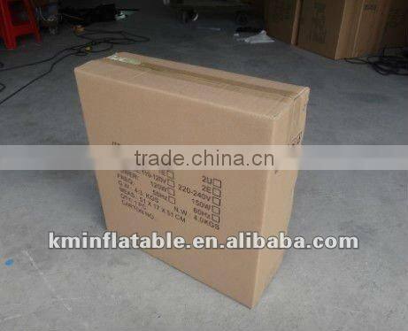 blue inflatable LED light pillar