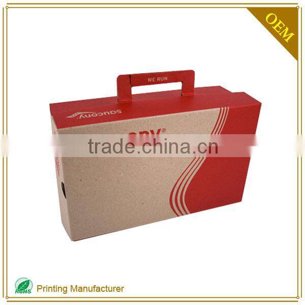 Folding Shoe Paper Box Label Template Corrugated Paper Custom Logo