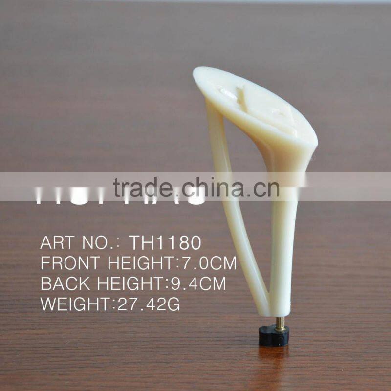 2016 fashion ABS lady shoe heel