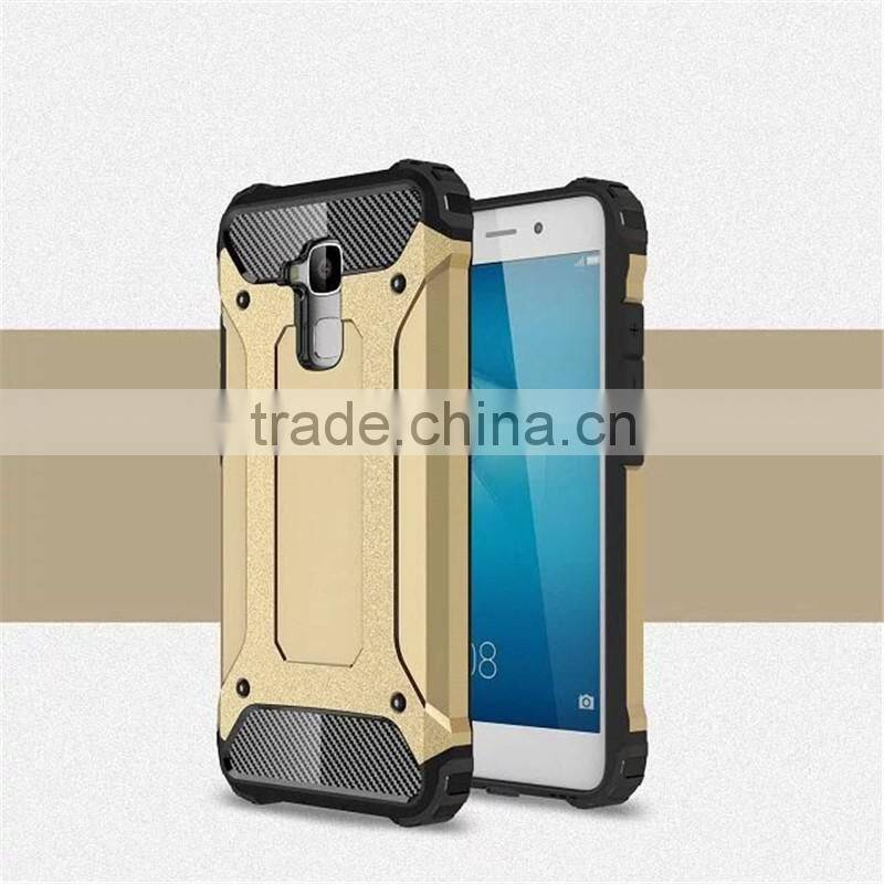 New arrival Durable Armor case Hybrid TPU PC Impact-resist back cover case for Huawei Honor 5C