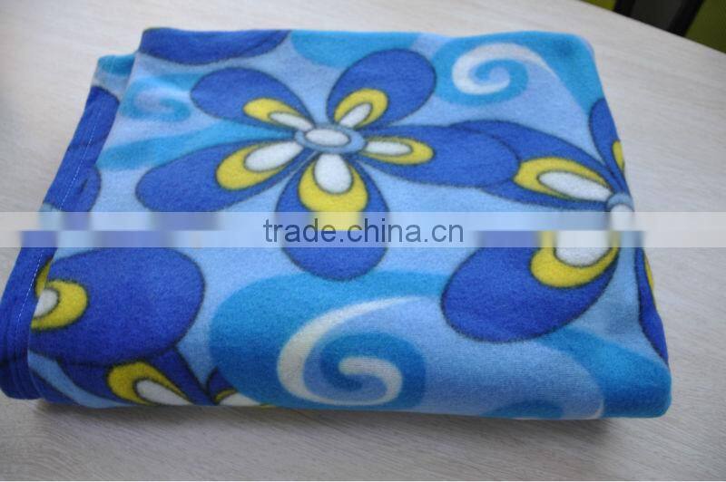 bed sheet polyester throw polar fleece blanket