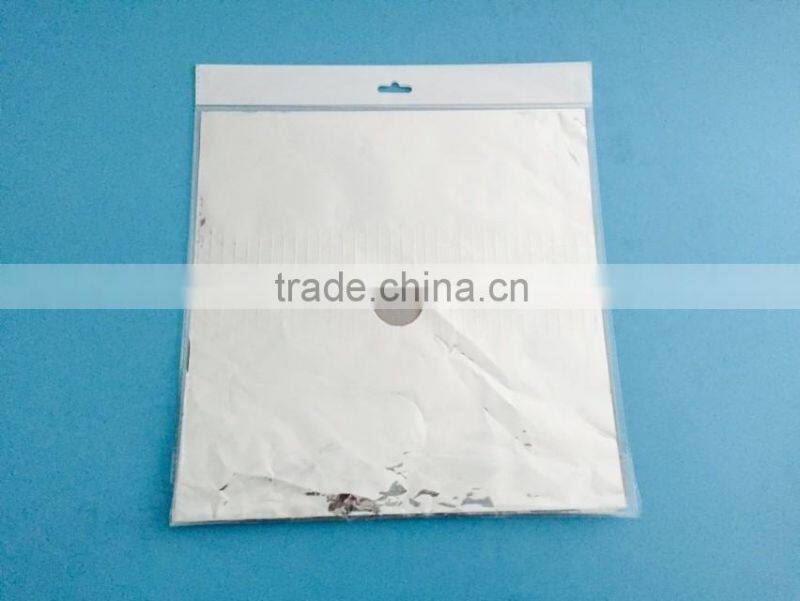 8 3/4" X 8 3/4" X 1/2" Household Aluminium Foil Square Gas Burner/Gas Stove Protector