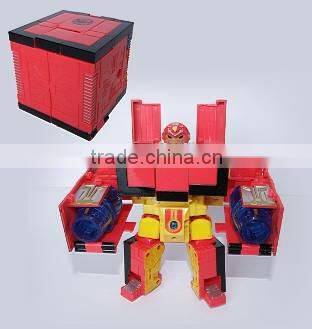 New educational toy cube transform robot toy