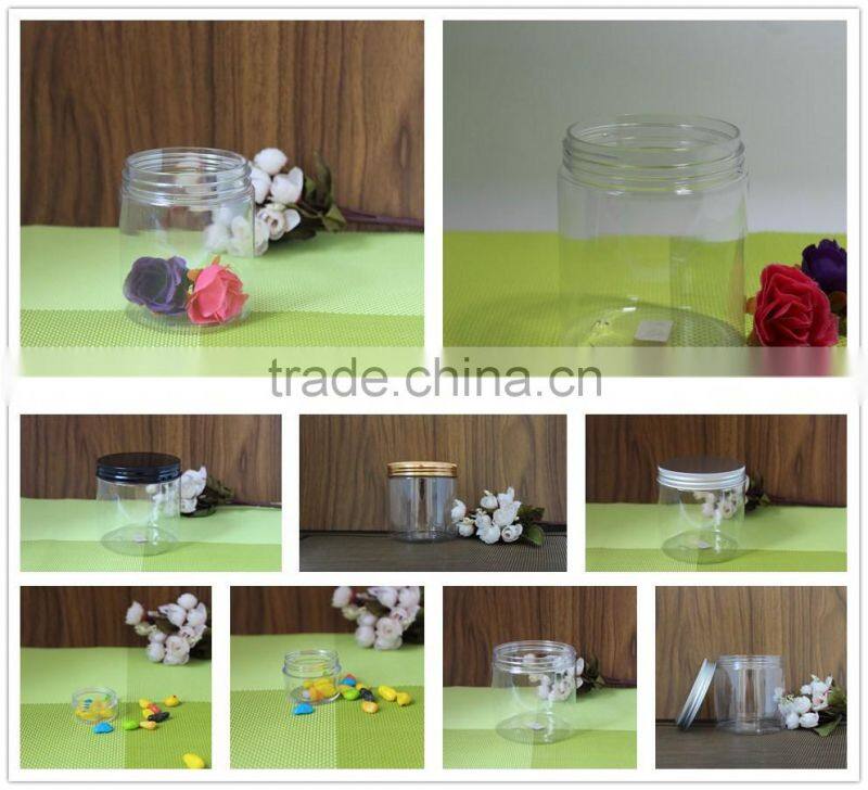 clear plastic jar with pet cream jars for jars mineral makeup PJ140R