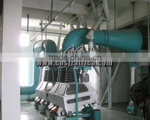 100 tons HBA wheat flour mill supplier with low price