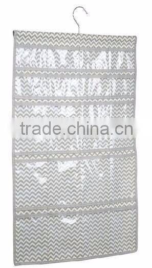 Most Fashion Hanging Jewelry Organizer with 80 Transparent Pockets