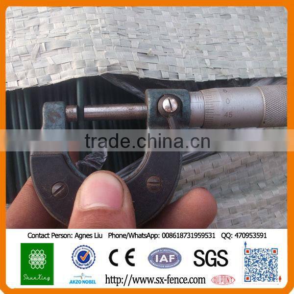 Anping Factory Direct PVC Coated Gi Wire, pvc coated iron wire