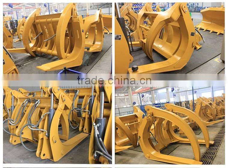 Customized PW95R-2 Excavator Log Grapple, PW95 Wearable Log Fork for sale