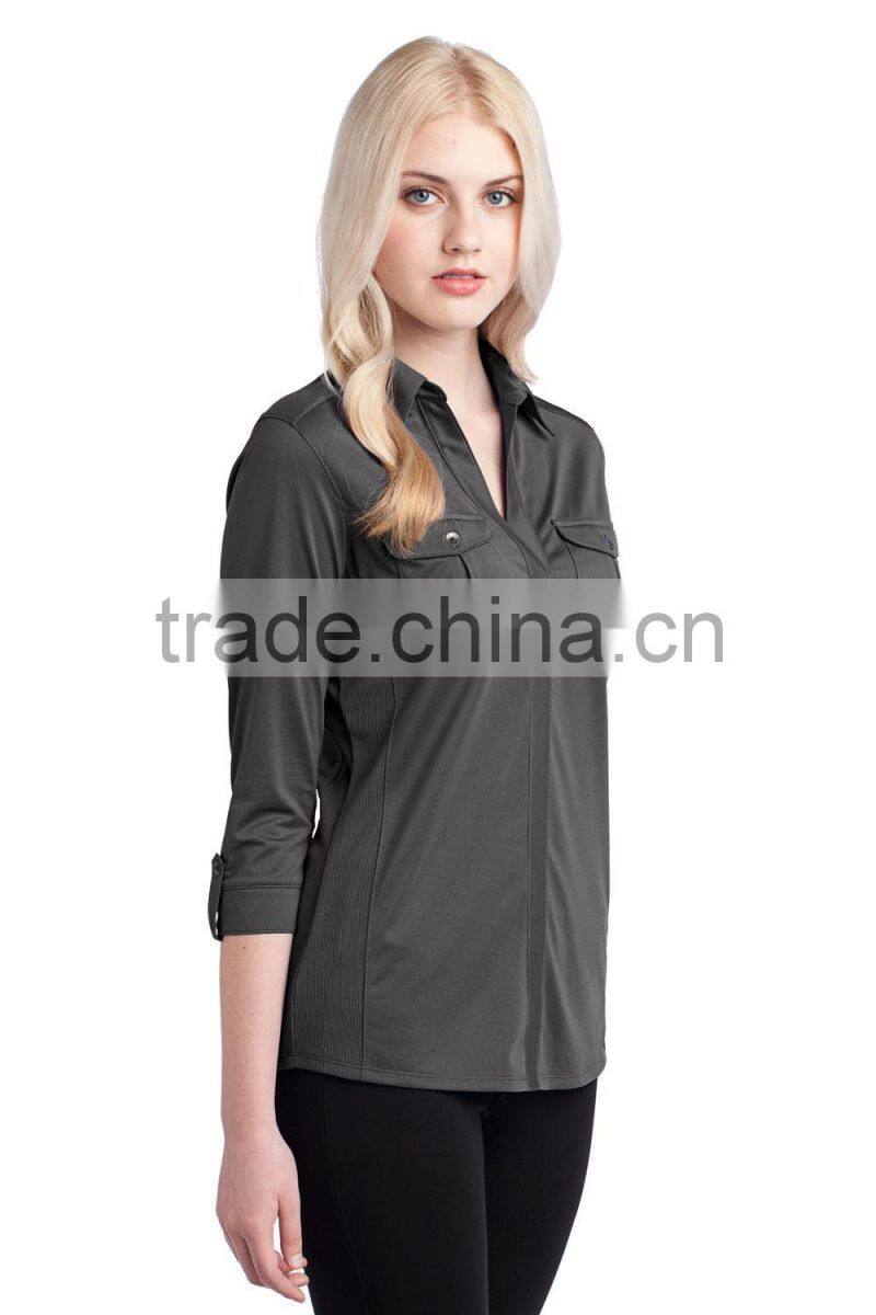 casual lady shirt fashion lady shirt