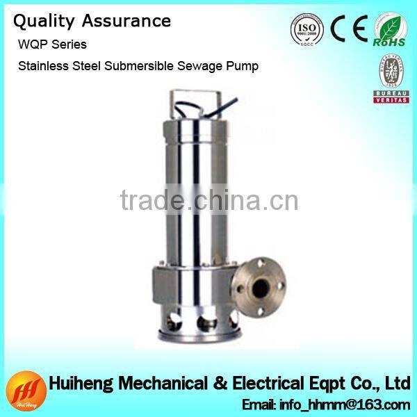 WQP Type Stainless Steel Sludge Pump