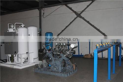 o2 cylinder filling system