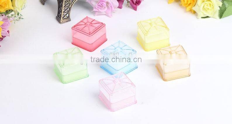 Top selling for fancy plastic jewelry ring box