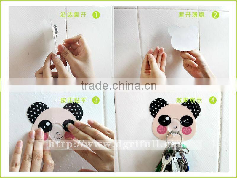 reusable removable silicon adhesive hook