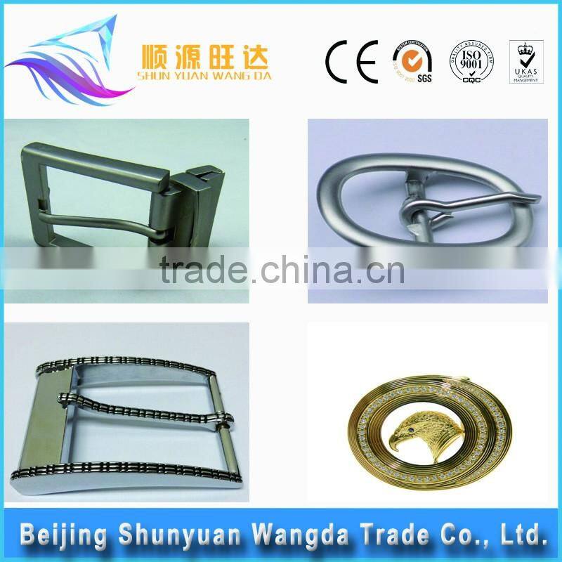 Custom made unique metal solid clamp belt buckle wholesaler