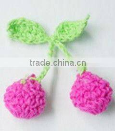 decorative crochet handmade fruit flowers
