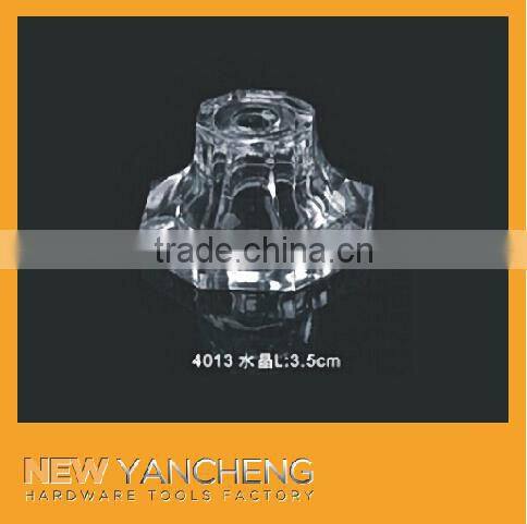 cheap transparent decorative plastic crystalsfor furniture