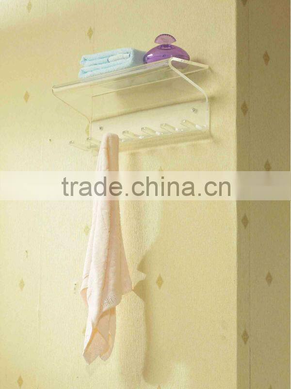 acrylic bathroom shelf/acrylic bathroom ware