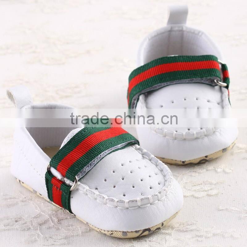 Soft newborn pu leather for wholesale baby shoes