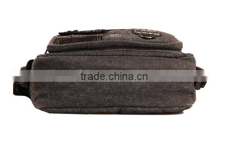 2016 one shoulder canvas military bags retro / vintage bags