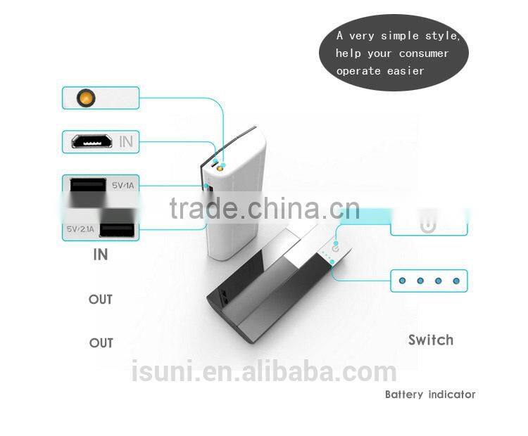 new item high quality external battery charger power bank 10000mah power banks