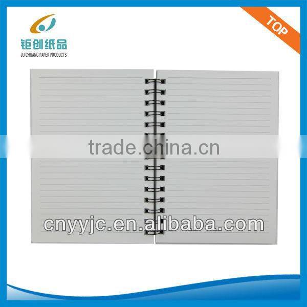 cheap stationery bulk spiral ring binder cardboard personalized writing notebooks