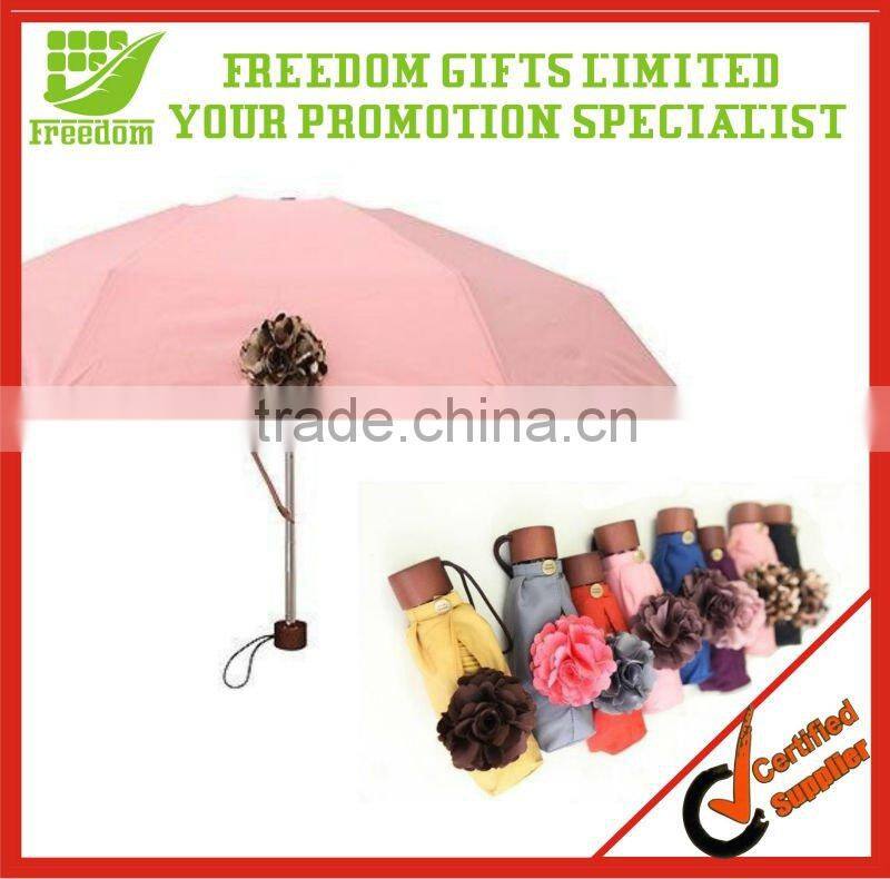 Aluminum Alloy Anti UV Two Fold Umbrella