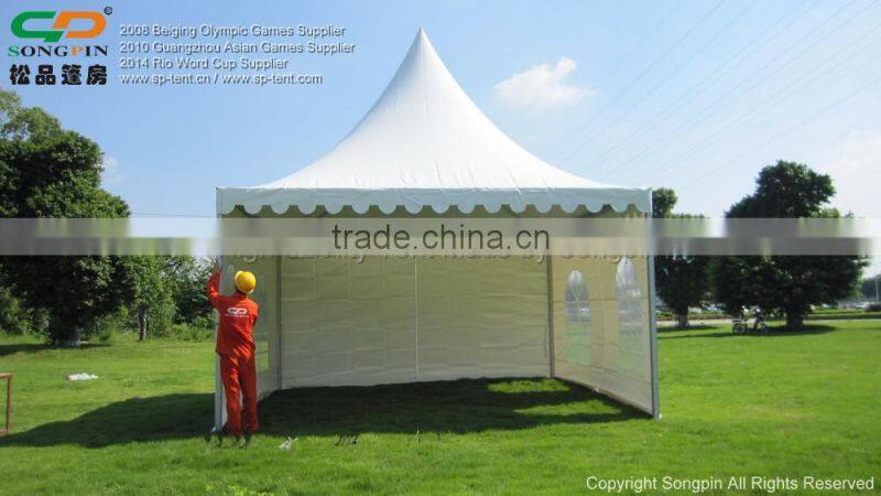 PVC pagoda tent 4m x4m for outdoor party and promotion