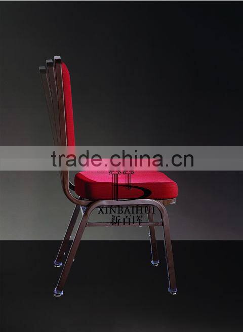 BH-YB8519 2015 stacking aluminum banquet chair shake back chair