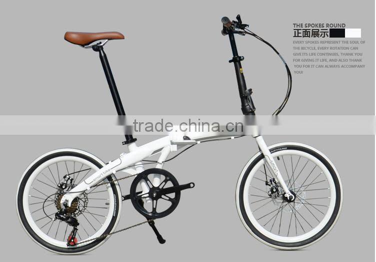 20 inch foldable bikelightweight aluminum alloy folding bike