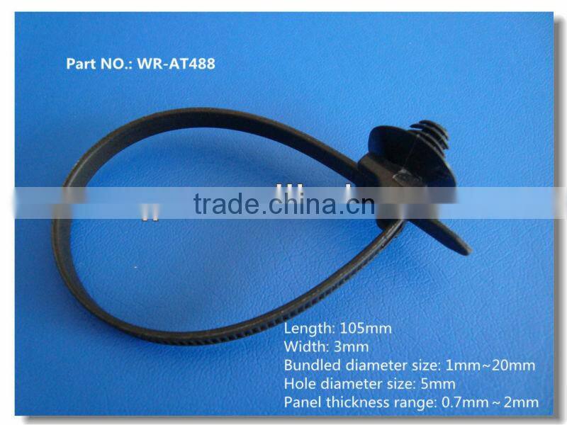 High quality high flexibility Cable tie for automobiles