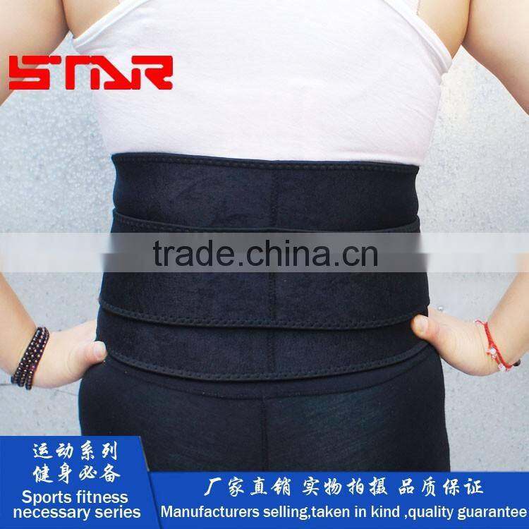 FDA Approved Curves trimming waist support/brace, breathable neoprene waist support belt for men/woman