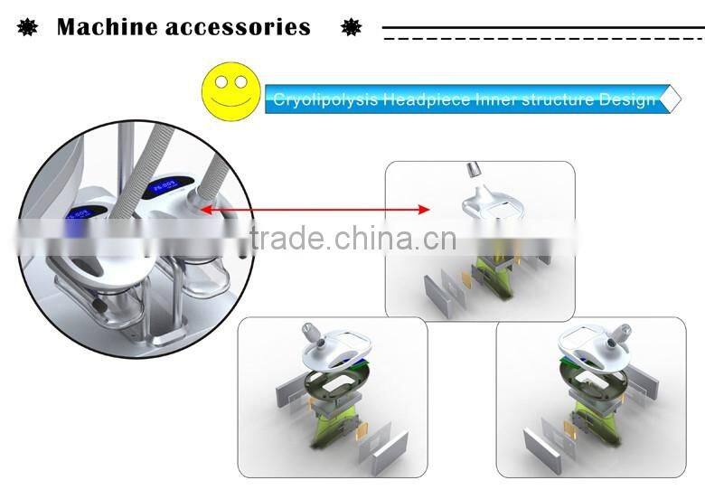 Cryolipolysis Cold Lipo Laser combined for body fat removal machine