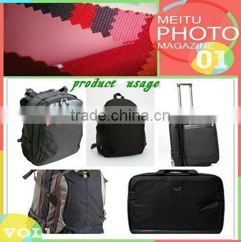 2015 Newest Zebra Printed Satin Luggage Fabric with Foam Backing