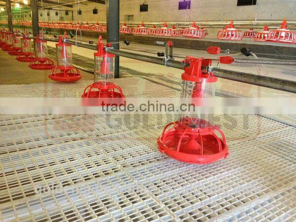 metering cylinder pan feeder of broiler breeder equiment/rooster feeding line