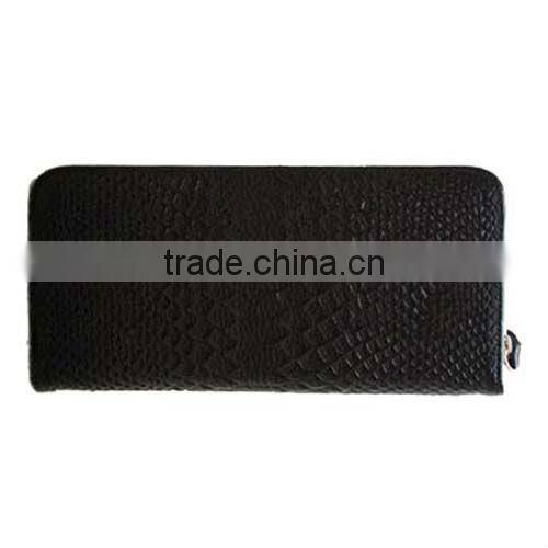 Ladies Women Alligator Pattern Genuine Leather Wallet (BCN003)