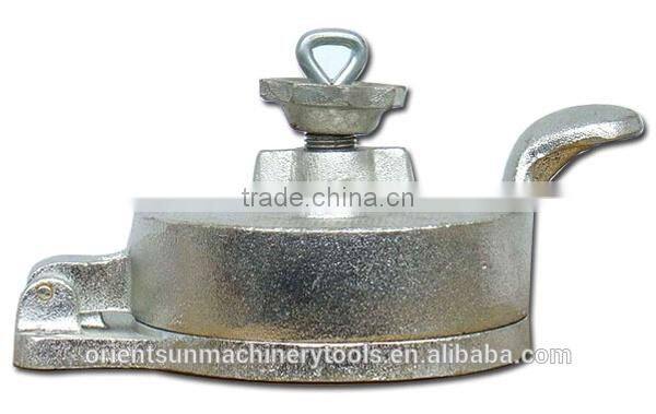 Cast iron hamburger press mold