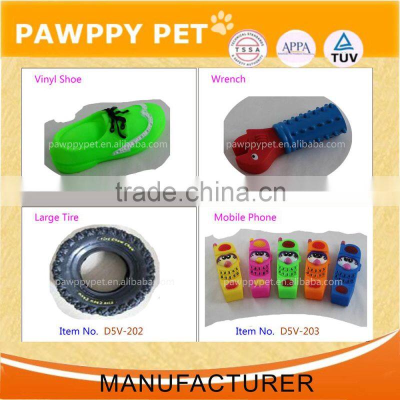 PAWPPY Pet vocalization rubber dog toy